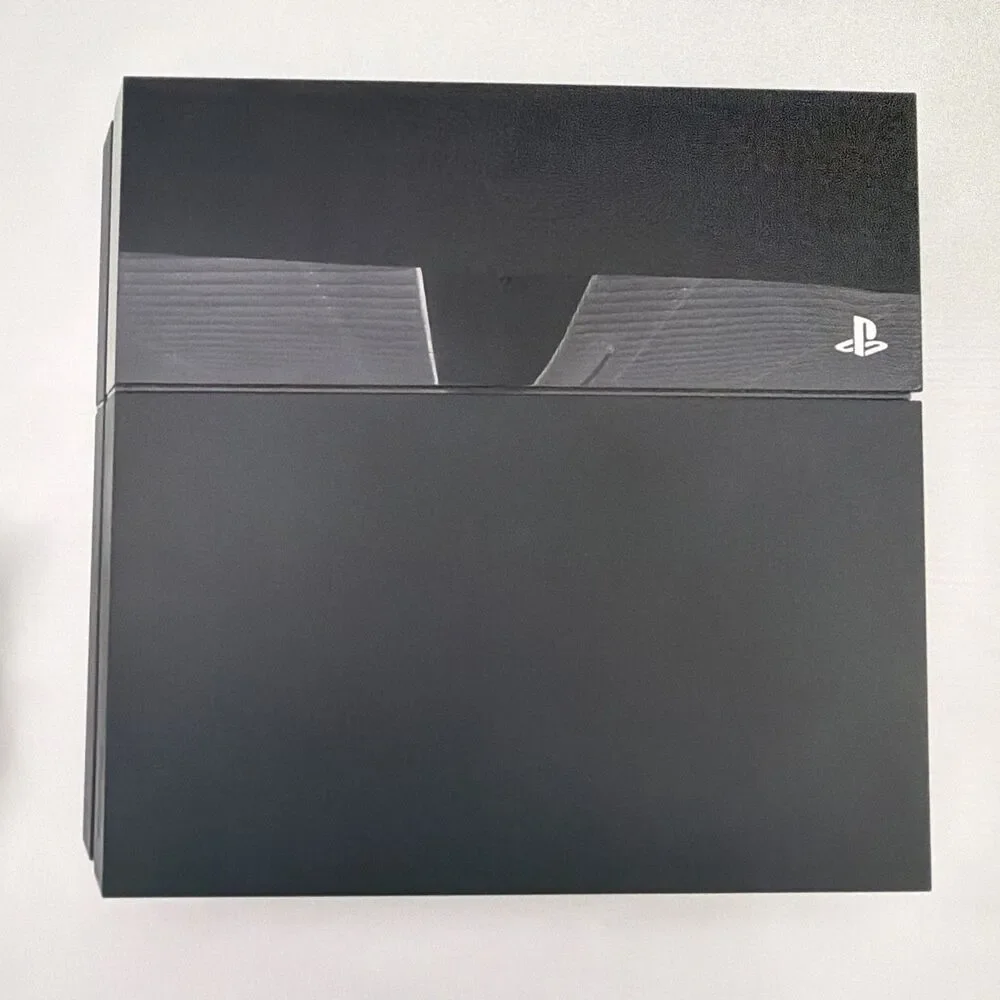 Sony PlayStation 4 Original Black, Tested And Working With Cords CUH-1115A